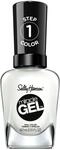 Sally Hansen Miracle Gel Nagellack ohne k&uuml;nstliches UV-Licht Get Mod, Wei&szlig;, mit