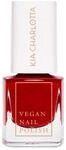 Kia-Charlotta 100% Veganer Nagellack Successful (Kirschrot), 15 Free Tierleidfrei &