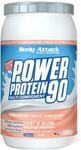 Body Attack POWER PROTEIN 90 - Strawberry White Choc - 1kg Dose - Mehrkomponenten