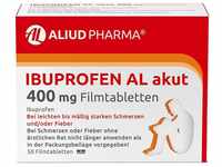 ALIUD PHARMA Ibuprofen AL akut 400 mg 50 Filmtabletten: Bei leichten bis mäßig
