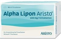 Alpha Lipon Aristo 600 mg 60 St&uuml;ck von Aristo Pharma &ndash; Filmtabletten mit