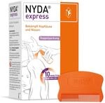 NYDA Express L&auml;usemittel, 2x50 ml: Effektives L&auml;usespray und L&auml;usekamm gegen