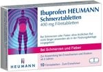 Ibuprofen HEUMANN Schmerztabletten 400 mg Filmtabletten: bei leichten, bis...