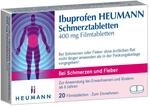 Ibuprofen HEUMANN Schmerztabletten 400 mg Filmtabletten: bei leichten, bis...