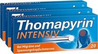 Thomapyrin INTENSIV bei Migr&auml;ne & intensiveren Kopfschmerzen | 3x20 Stk