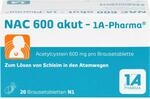 NAC 600 akut-1A Pharma Brausetabletten 20 St