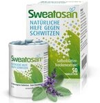 Sweatosan I 50 St. I Nat&uuml;rliche Hilfe gegen Schwitzen I Pflanzliches...