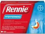 Rennie Pfefferminz | Sodbrennen, V&ouml;llegef&uuml;hl und saures Aufsto&szlig;en | wirkt in