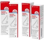 ALIUD PHARMA Nasenspray AL 0,05%, L&ouml;sung 10 ml, 4 Packungen: Mit abschwellender
