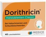 Dorithricin Halstabletten Classic 40 Lutschtabletten bei Halsschmerzen &
