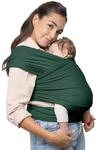 Boba Babytragetuch ab Geburt bis 15 kg - Kuschelweiche & Atmungsaktive Bambusviskose,