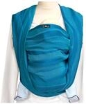 Didymos 447005 Babytragetuch, Modell Wellen acqua, Gr&ouml;&szlig;e 5