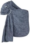 Hoppediz Ring-Sling, Baby-Tragetuch ab Geburt, 100 % schadstoffgepr&uuml;fte Baumwolle,