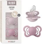 BIBS Couture Schnuller 2er-Pack, BPA-frei, Kiefergerechte Form. Silikon,...