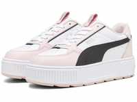 PUMA Damen Karmen Rebelle Sneakers, Weiß/Schwarz/Frosty Pink, 37 EU