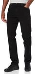 Wrangler Herren Duurzame Regular Fit Rechte Been Jeans, Schwarz (Black), 31W / 32L EU