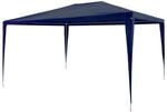 vidaXL Partyzelt 3x4 m Blau Pavillon Gartenzelt Gartenpavillon Bierzelt Zelt