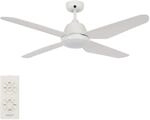LUCCI AIR Airfusion Aria Deckenventilator mit 4 Fl&uuml;geln, 122 cm Durchmesser, 3