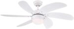 Westinghouse - Deckenventilator Turbo Swirl wei&szlig;, 105 cm