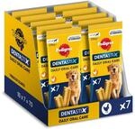 Pedigree Dentastix Mundhygiene f&uuml;r gro&szlig;e Hunde, 10 Packungen &agrave; 7 St&uuml;ck