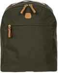 BRIC'S - Mittelgro&szlig;er City-Rucksack Aus Nylon, Olive, 29x35x13 cm
