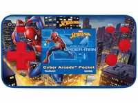 Lexibook JL1895SP Spider-Man Cyber Arcade Pocket Tragbare Spielkonsole, 150 Gaming,