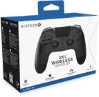 Gioteck VX4 Wireless Controller f&uuml;r PlayStation 4 (PS4) - Schwarz mit