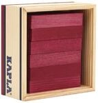 KAPLA &ndash; Set mit 40 violetten Baukl&ouml;tzen &ndash; Holzspielzeug, Baukasten, ab 2...
