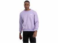 Alpha Industries Basic Sweater Small Logo Sweatshirt für Herren Pale Violet