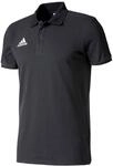 adidas Herren Poloshirt Tiro 17 Cotton, Black/Dark Grey/White, XS, AY2956
