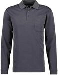 Ragman Herren Softknit-Polo Langarm 3XL Schiefer
