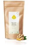 ELIAH SAHIL Bio Zahnpulver Ingwer Nachf&uuml;llpack 200g I Vegan | Ingwer und Xylit 