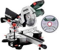 metabo KGS 216 M Kapp- und Gehrungss&auml;ge Set, 216 mm S&auml;geblatt & Zugfunktion