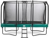 Salta First Class - Trampolin mit Sicherheitsnetz - 366x214cm - Gr&uuml;n