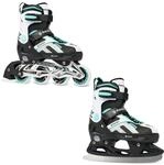 RAVEN Pulse 2in1 Schlittschuhe Inline Skates Inliner f&uuml;r Kinder und Erwachsene
