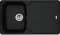 Franke Antea AZG 611-86 Black Matt - 114.0657.805 Granitsp&uuml;le
