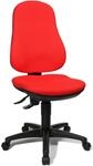 Topstar Point 70 B&uuml;rostuhl, Stoff, 55 x 47 x 110 cm, rot