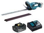 Makita DUH523Z+BL1830B+DC18RC Heckenschere + 1 Akku 18 V 3 Ah Li-Ion + Ladeger&auml;t