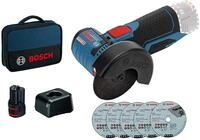 Bosch Professional 12V System Akku Winkelschleifer GWS 12V-76 (12 Volt System, 1 x