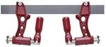 PIHER umkehrbare Hochleistungs-Schraubzwinge MAXI F 150cm rot