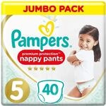 Pampers Premium Protection Pants Gr&ouml;&szlig;e 5, 40 Windeln