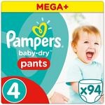 Pampers Baby Dry Pants Gr&ouml;&szlig;e 4 Maxi 8-15kg Mega Plus Pack, 94 St&uuml;ck