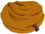 KNIT FACTORY - Coco Loop Schal - Ocker - One-Size