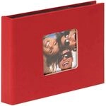 walther design Mini-Fotoalbum rot f&uuml;r 36 Fotos 10x15 cm Fun MA-353-R