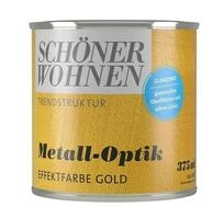 Metall-Optik-Effektfarbe Gold gl&auml;nzend, 375 ml