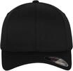 Flexfit Unisex Flexfit Wooly Combed Baseballkappe, blk/blk, S-M EU