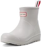 HUNTER Damen Gummistiefel silbergrau 38