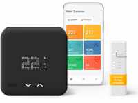 tado° smart home Thermostat (verkabelt) – Wifi Starter Kit V3+ – Black...