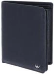 Golden Head Leder Geldb&ouml;rse Capri RFID Protect Kombischeintasche 1230 Blau