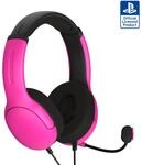 PDP PS5 AIRLITE Wired Headset Nebula Pink